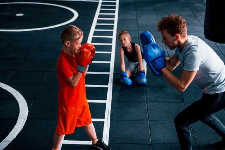Boxeo para niños en la Escuela de Boxeo de Arganda del Rey