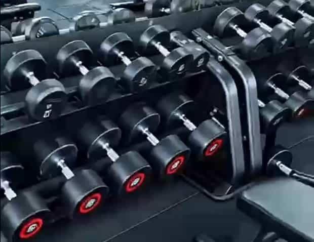 Sala de Musculacion del Centro deportivo David de Ariibas